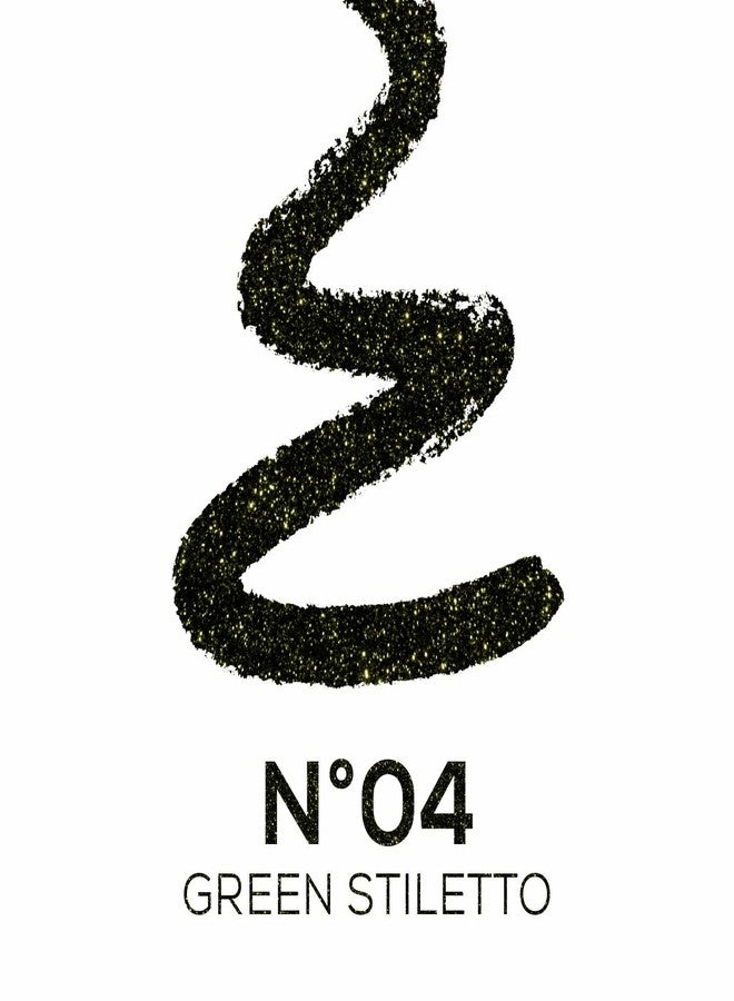 تشامبر قلم تحديد العيون اللامع من شامبور كولور ستوديو | يدوم 32 ساعة | مقاوم للماء، مقاوم للتلطخ، لون أخضر ستيليتو، 1 مل - Image 3