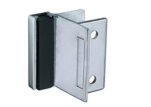 Harris Hardware TP5110I Strike Keeper Die Cast Zamac Chrome Plated Square Edge Partition with 114 Partition Thickness