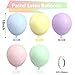 Bezente Pastel Balloons 18 Inch 30 Pack Large Thick Macaron Balloons Big Round Multicolor Latex Balloons for Birthday Bridal Shower Wedding Rainbow Party Decorations - Image 4