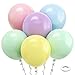 Bezente Pastel Balloons 18 Inch 30 Pack Large Thick Macaron Balloons Big Round Multicolor Latex Balloons for Birthday Bridal Shower Wedding Rainbow Party Decorations - Image 2