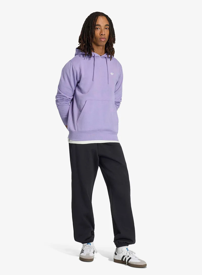 Adidas Originals BLACK Essential Trefoil Loose Sweatpants for Men | Best Price UAE