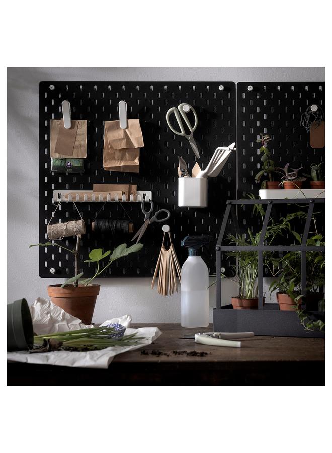 Zaboon Pegboard, Black, 56X56 Cm - Image 2