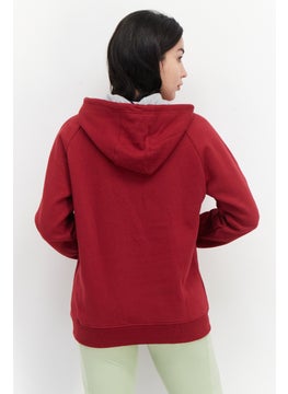 Women Sportwear Fit Hooded Long Sleeves Outdoor Hoodies, Maroon - pzsku/Z3F0F54341D6052507144Z/45/_/1735568103/4781d6f2-aa8d-4808-b348-54ffe9c8beb3