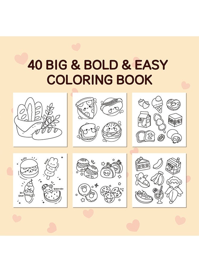 Lemon 40 Pages Children's Doodle Book, for Coloring and Drawing,  Wall Stickable, Thick Paper for Art Fill-In, Perfect for School, Students, Stationery, and Learning Supplies  - Image 3