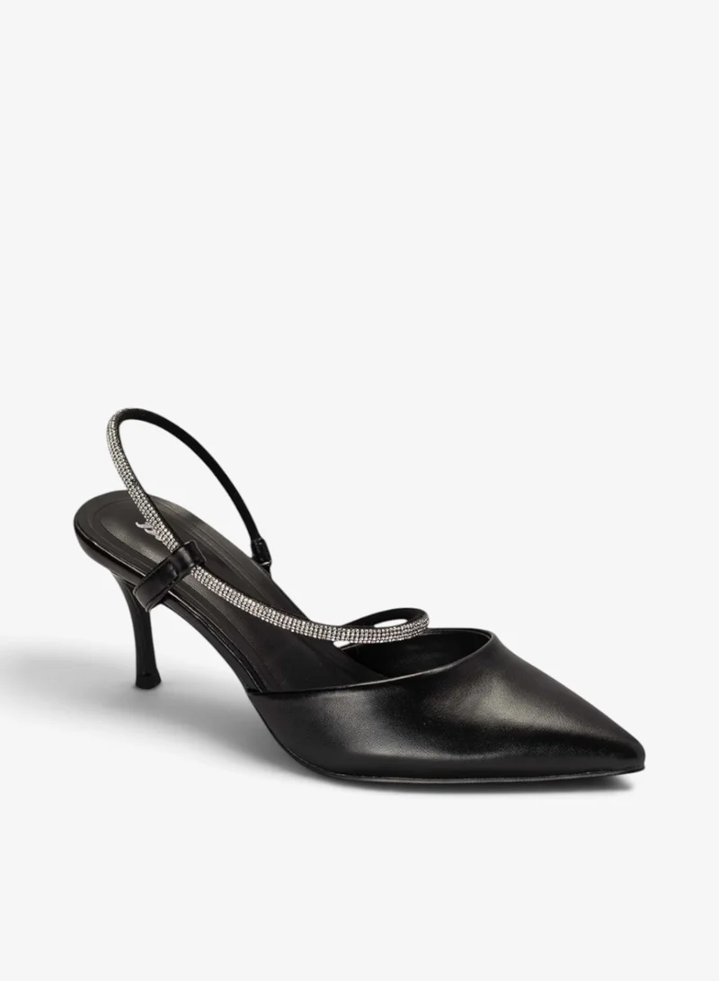 Bata Pointed Slingback Stiletto Heels