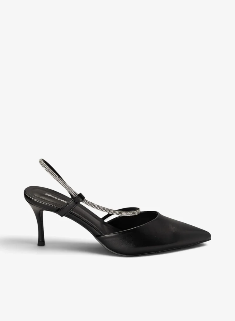 Bata Pointed Slingback Stiletto Heels