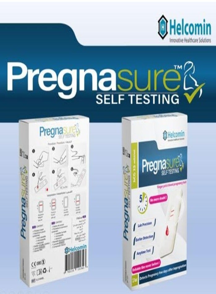 Pregnasure Finger Blood Pregnancy Test - Image 3