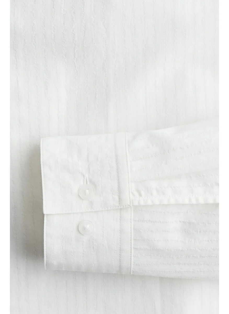 اتش اند ام Regular Fit Lyocell-Blend Shirt