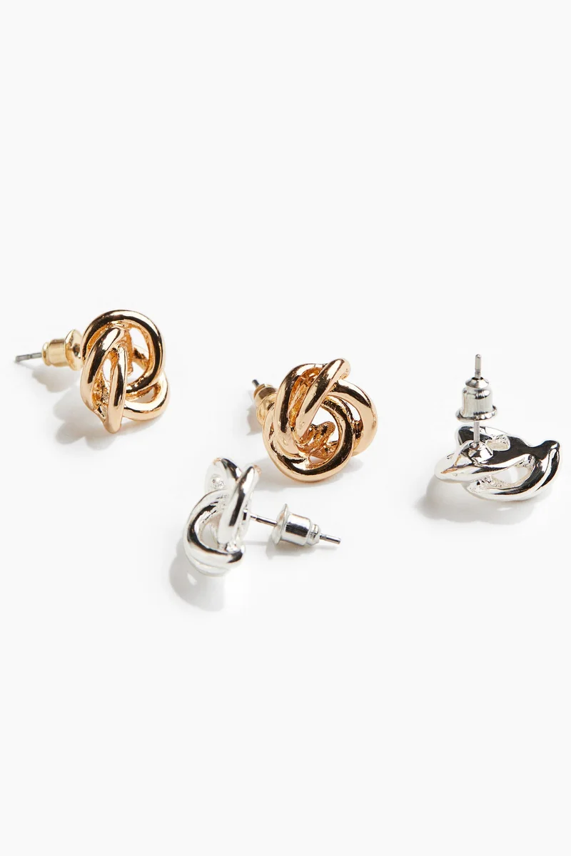 اتش اند ام حلق على شكل عقدة - عبوة من 2