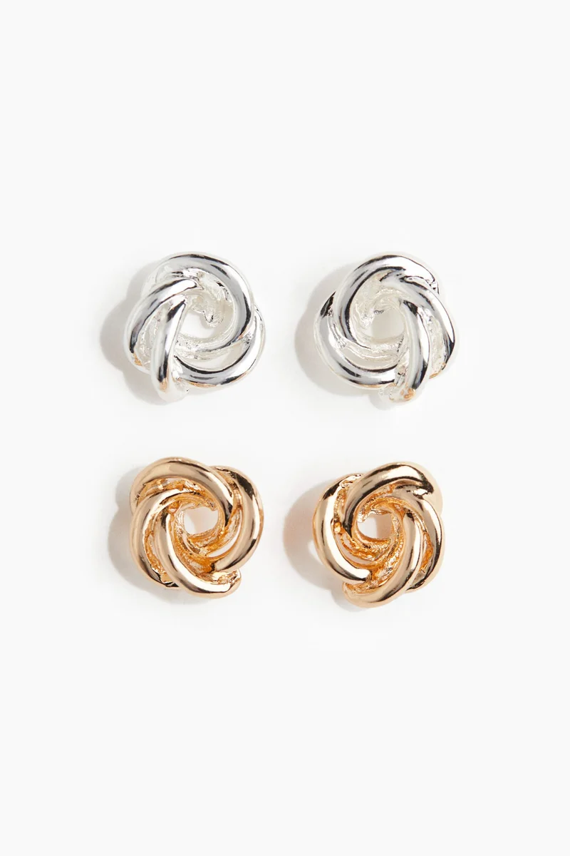 اتش اند ام حلق على شكل عقدة - عبوة من 2