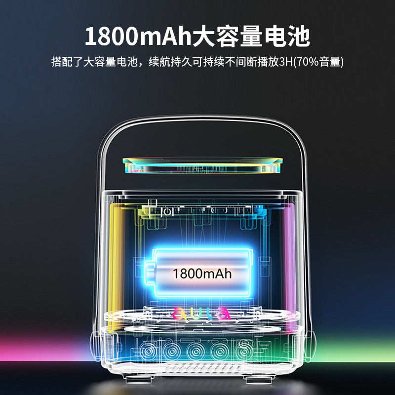 Tarantula K11 Bluetooth Speaker Wireless Audio Microphone Microphone Outdoor Karaoke Singing Small Family Ktv Portable - Image 4