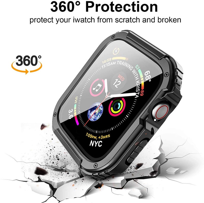 Mizi Rugged Case for Apple Watch Ultra (2022) / Ultra 2 (2023) 49MM - Black - Image 5