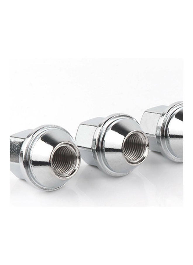 NIBEMINENT - Pack Of 20 Alloy Wheel Nuts For Ford Focus MK1 MK2 MK3 S-T R-S - Image 1