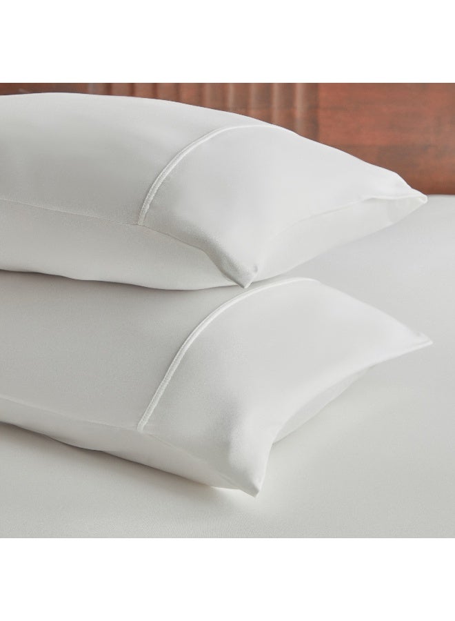 Home Box طقم أغطية وسائد فيروم ميكرو جيرسي 2 قطعة 75 × 50 سم - Image 4