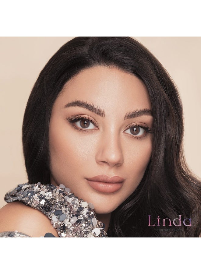 Linda Lenses Linda Monthly Contact Lenses Tanzanite - Image 2