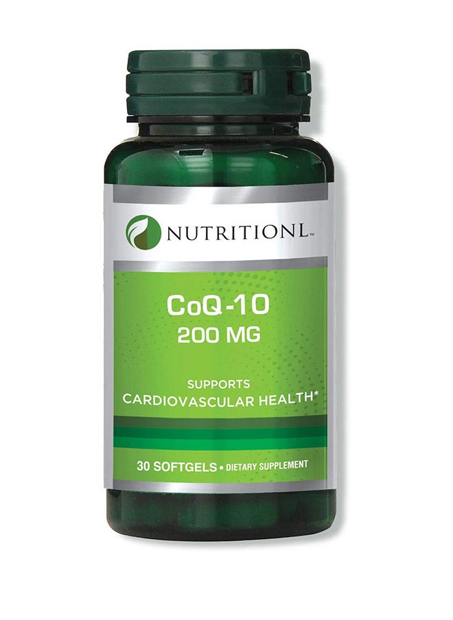 NUTRITIONL - Coq10 200Mg Softgels 30'S - Image 1