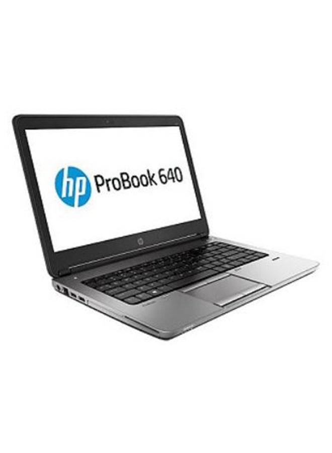 HP Refurbished - ProBook 640 G2 (2016) With 14-Inch Display, Core i5 Processor/6th Gen/8GB RAM/256GB SSD/Intel Integrated Sharing Graphics Black-silver English/Arabic Black-silver English/Arabic Black-silver - Image 4