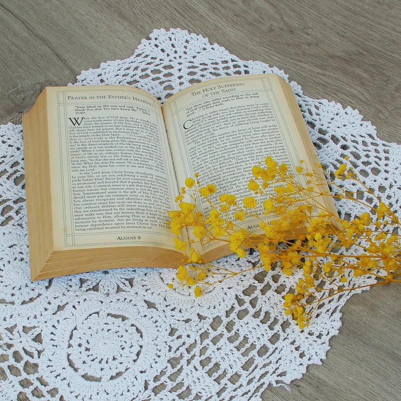 كيلوفلاي كيلوفلي مصنوع يدويًا كروشيه كوتون دانتيل طاولة المظاهر المتفارقة الحزمة القيمة [مجموعة من 4] أبيض - Image 5