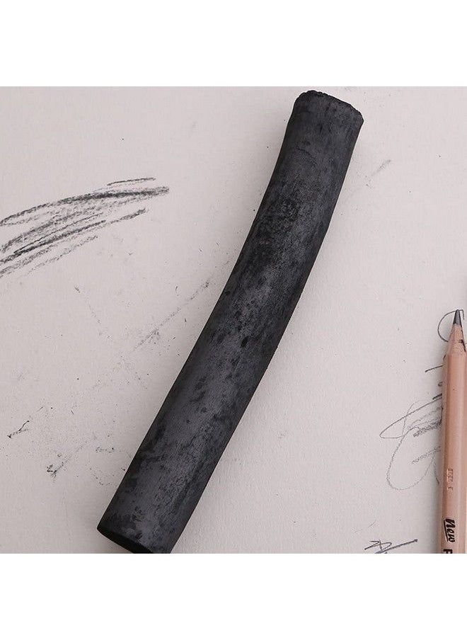 Kachikawa Artist Willow Charcoal Sticks Water Basic Natural Charcoal Piece 1 Pcs (Willow Charcoal Diameter 16 Mm)  - Image 3