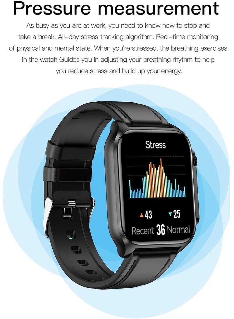 AROAQ Blood Glucose Watch - Waterproof Wearable Glucose Monitor Smart , Smart Watch Blood Sugar Monitor for Smartphone, Glucose Monitoring Watch for Men Women Blood Glucose Watch - Waterproof Wearable Gluco - Image 3