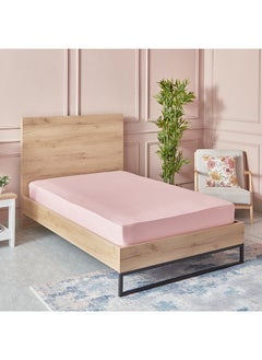 Home Box Essential Cotton Twin Flat Sheet 260 x 170 cm  - Image 1