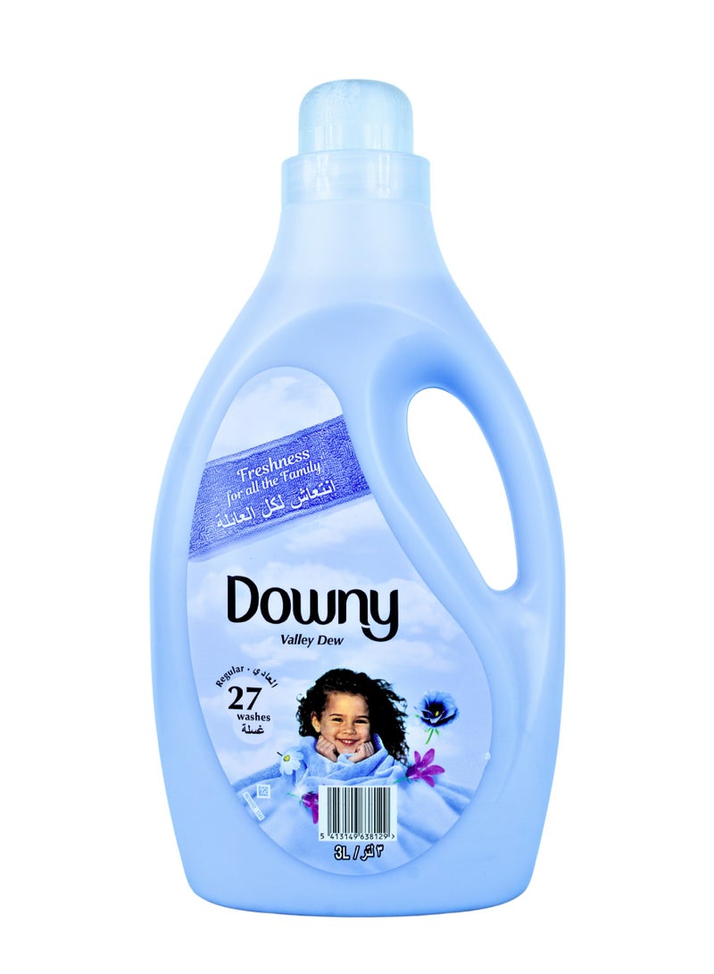 داوني منعم الملابس برائحة ندى الوادي – انتعاش طويل الأمد – 3 لتر