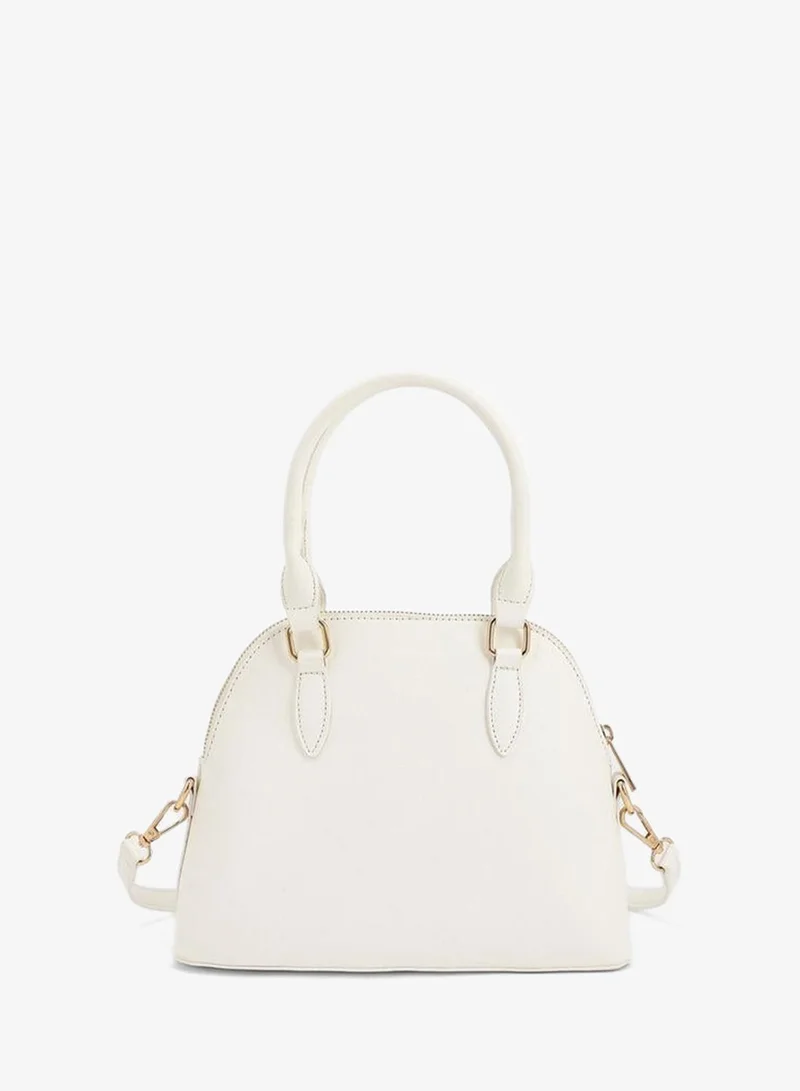 Flora Bella By Shoexpress CREAM Flora Bella Cutout Detail Crossbody Bag with Detachable Shoulder Strap for Women | Best Price UAE