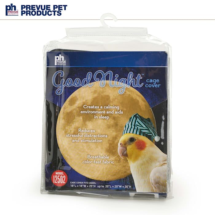 PH Prevue Hendryx Prevue Hendryx Pet Products Universal Bird Cage Cover, Medium, Black - Image 3