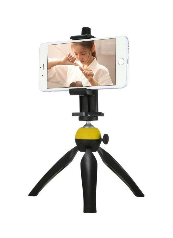 NIBEMINENT Portable Mini Tripod Black/Yellow  - Image 3