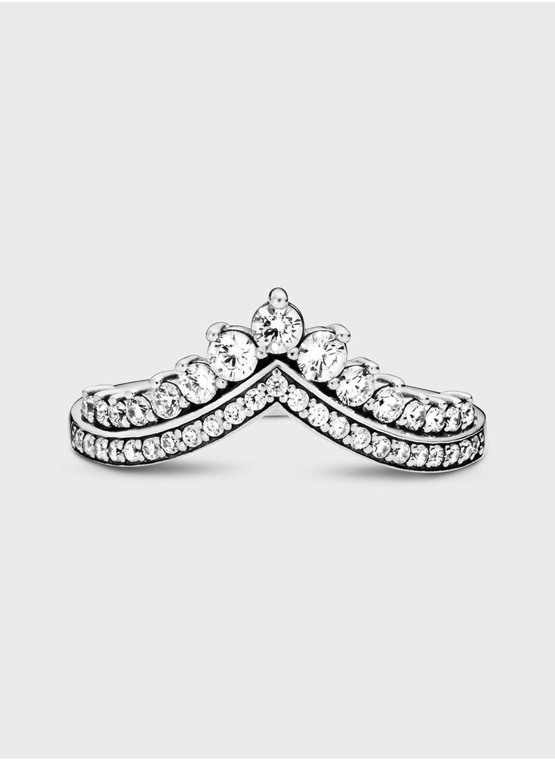 PANDORA Princess Wishbone Ring - Image 2