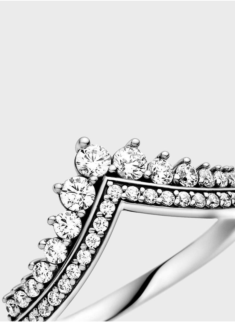 PANDORA Princess Wishbone Ring - Image 4