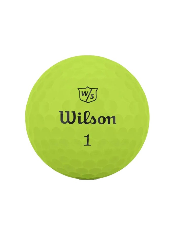Wilson Duo Soft Green 12 Golf Balls  - Image 3