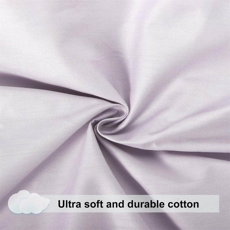 KWLET Pregnancy Pillow Cover/U Shaped Pillow Cover/Pregnancy Pillow Case/Maternity Pillow Case/Pillowcase with Removable Cotton Cover 57x30 Inch for Pregnancy Pillow Gray - Image 2