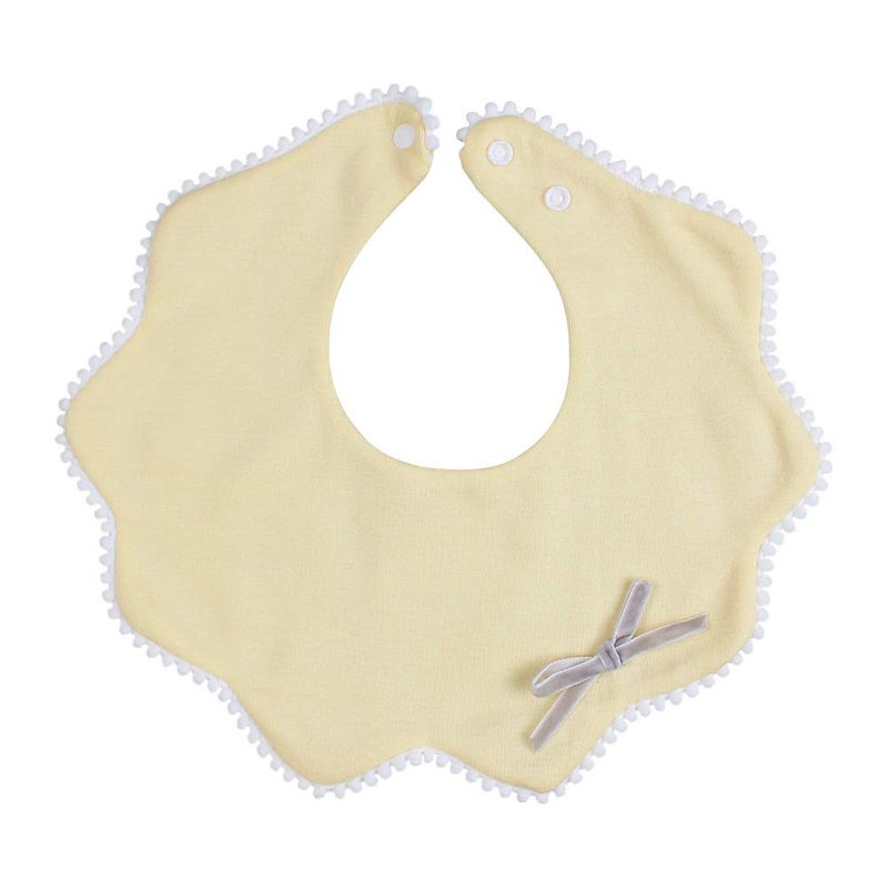 JANGANNSA 3 PCS Flower Baby Bibs Infant Burp Clothes for Baby Girls Saliva Towel Cotton Infant Toddler Girls Bibs (3 PCS -A) - Image 3