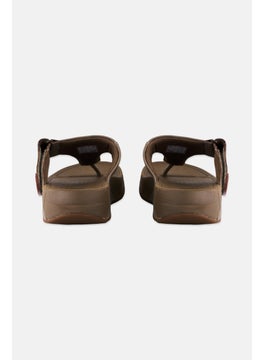 FitFlop Men Trakk II Toe-Thongs Slip On Sandals, Grey  - Image 2