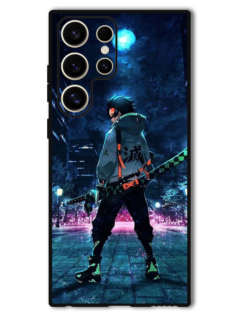 Theodor غطاء واقي مضاد للخدش ومقاوم للصدمات لجهاز سامسونج جالاكسي S24 ألترا أنمي 1 - Image 1