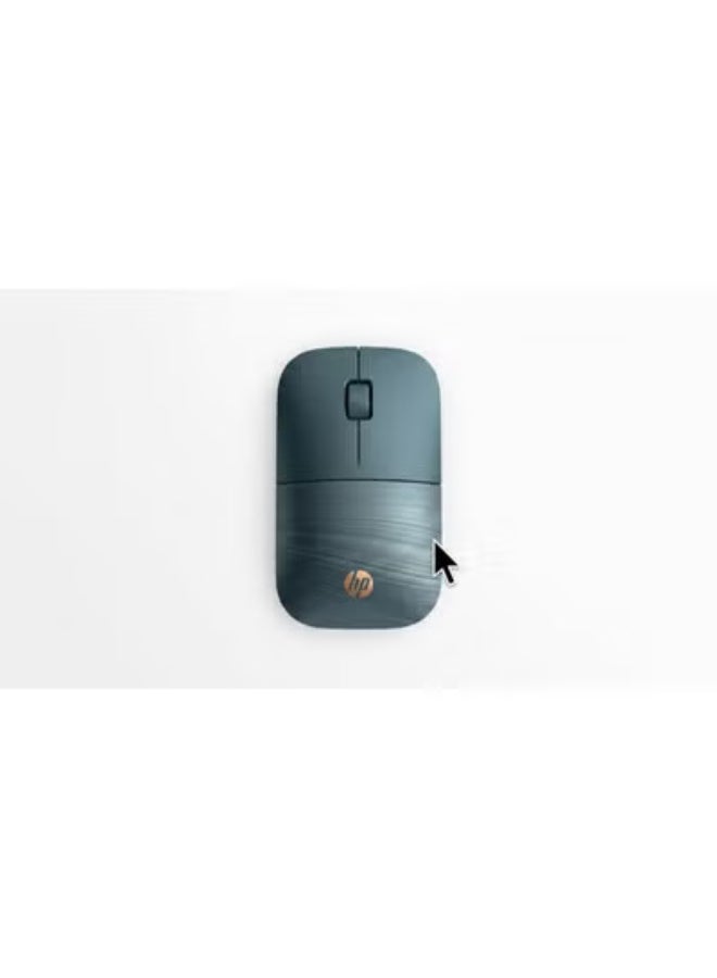 HP Z3700 Wireless Mouse, Slim Design, 2.4GHz Connectivity, Multi-Surface Blue LED Optical Sensor, Up to 16 Months Battery Life - SeaFoam Teal Peacock Teal WL - Image 1
