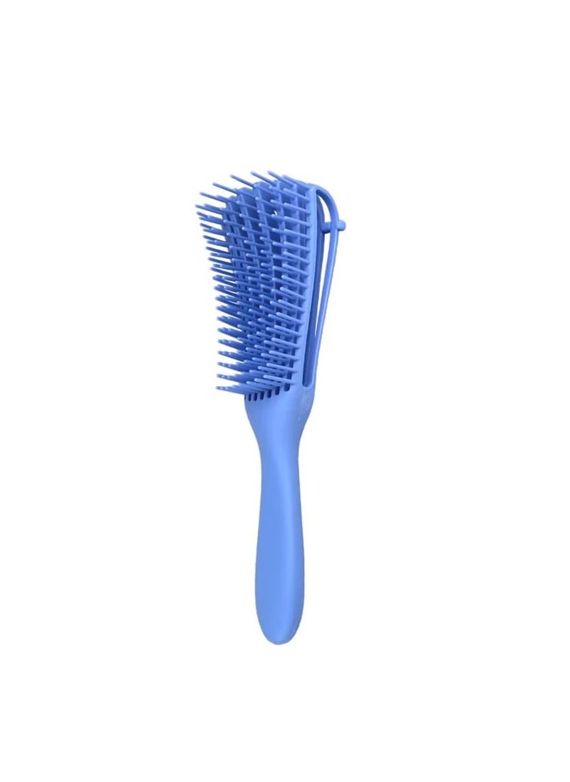 ORiTi ORiTi Hair Comb With Adjustable Detangler Brush for Afro America Wavy Curly Hair Detangle Easily Wet Dry Long Hair for Beautiful Shiny Curls Blu Blue 24.5 X 4 X 5.5cm  - Image 5