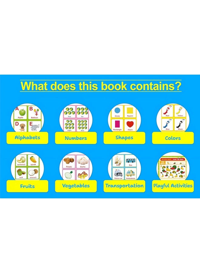 Kiddale Pack of 2 Musical Interactive Children Sound Books: ABC, 123 Learning & Trip to Zoo|Ideal Gift for 3+ Years Baby|E Learning Book|Smart Intelligent Activity Books|Nursery Rhymes|Talking Book - Image 3