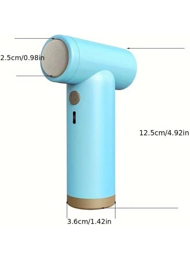 إي سي في في مزيل مسامير القدم الكهربائي، مبرد كهربائي لامتصاص الفراغ للقدم، مطحنة قدم محمولة قابلة لإعادة الشحن، مجموعة أدوات الباديكير للعناية بالقدم للبشرة الجافة والمتشققة الصلبة، أداة صنفرة القدم المثالية كهدية ترقية - Image 3