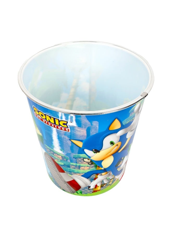 Sonic Kids Plastic Dustbin - Image 2