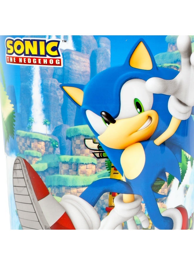 Sonic Kids Plastic Dustbin - Image 4