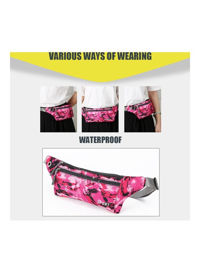 NIBEMINENT Fashion Women Camouflage Printed Sports Waist Bag Outdoor Mobile Phone Mini Joker Belt Envelope Shoulder 20*2*15cm - Image 5