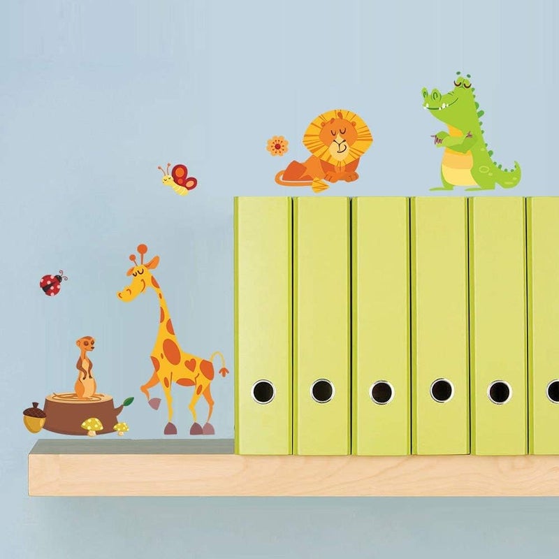 DEKOSH Jungle Animal Wall Decal Stickers - Image 5