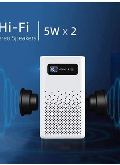 musIc Mini Projector with Bluetooth Speaker 4K  Smart DLP Projector Built-in Battery Support WiFi 1080P Home Cinema  - Image 3