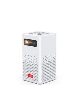 musIc Mini Projector with Bluetooth Speaker 4K  Smart DLP Projector Built-in Battery Support WiFi 1080P Home Cinema  - Image 1