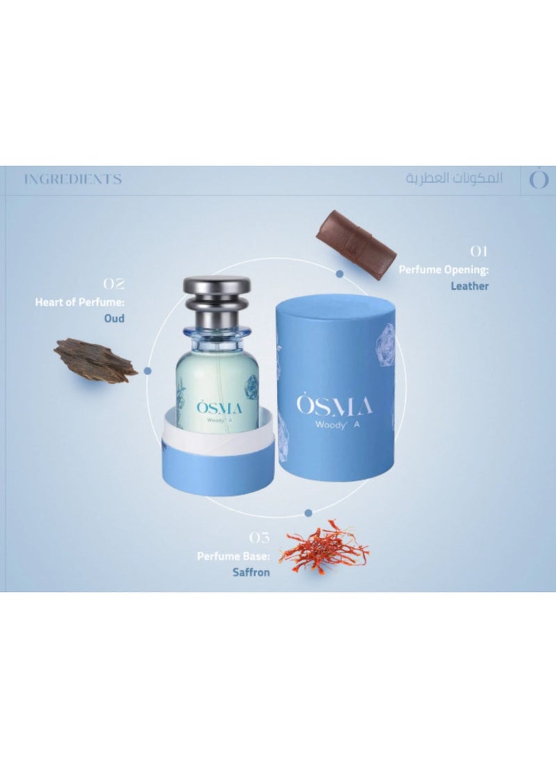 OSMA Woody A Perfume -75 ML - Image 2