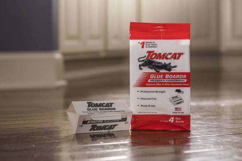 Tomcat Glue Boards with Eugenol for Enhanced Stickiness, 4 Per Box, 2-Pack - Image 4