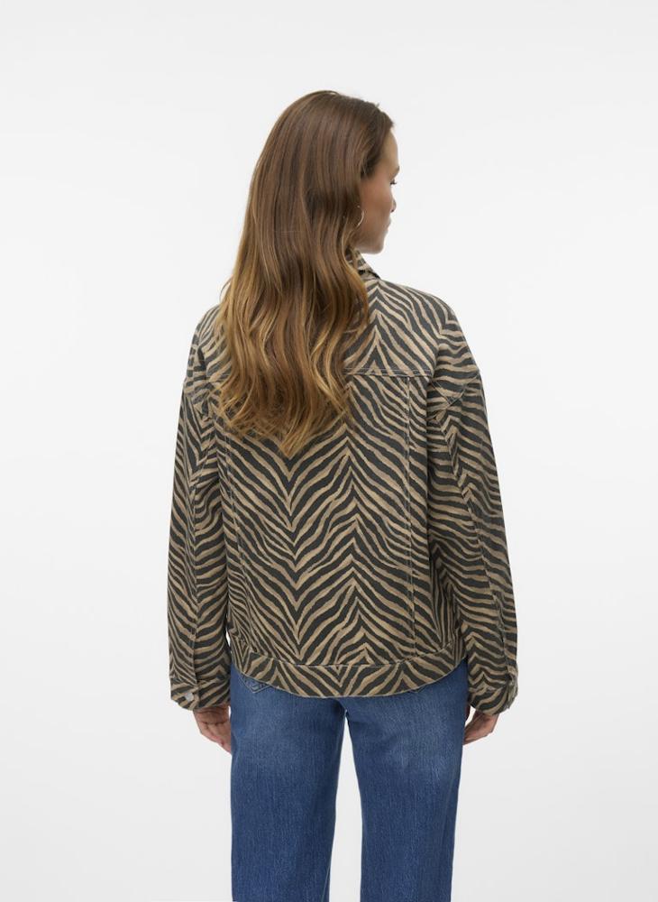 فيرو مودا جاكيت جينز فضفاض بأكمام طويلة من فيمتيسا - Image 2