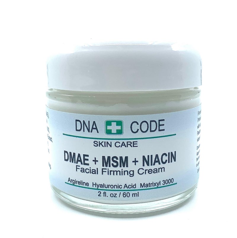 DNA CODE Skin Care ANTI-AGING- MAGIC DMAE+MSM+NIACIN Firming Cream, 100% Pure Hyaluronic Acid, Argireline, Matrixyl 3000 - Image 4